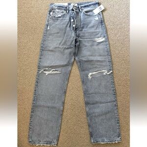 Size 27 NWT Agolde 90s mid rise loose fit jeans in isolate wash